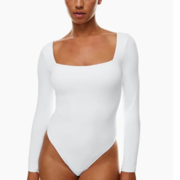 Aritzia Tops - Babaton Contour Squareneck Longsleeve Bodysuit (S)